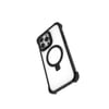 Apple iPhone 16 Pro Kılıf M-safe Şarj Özellikli Raptic Dual Serisi Şeffaf Standlı Kapak