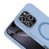 Apple iPhone 16 Pro Kılıf M-Safe Şarj Özellikli Zore Aris Silikon Kapak