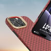 Apple iPhone 16 Pro Kılıf M-safe Şarj Özellikli Raptic Aramid Skin Origin Serisi Kapak