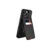 Apple iPhone 16 Pro Kılıf M-safe Şarj Özellikli Raptic Slim Wallet Serisi Deri Görünümlü Kartlıklı Standlı Kapak