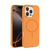 Apple iPhone 16 Pro Kılıf M-Safe Şarj Özellikli Metal Kamera Çerçeveli Zore Edi Silikon Kapak