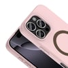 Apple iPhone 16 Pro Kılıf M-Safe Şarj Özellikli Zore Aris Silikon Kapak