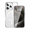 Apple iPhone 16 Pro Kılıf M-safe Şarj Özellikli Transparan Sert PC Wlons Pita Kapak