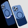 Apple iPhone 16 Pro Kılıf M-Safe Şarj Özellikli Mıknatıslı Zore Duble Kapak