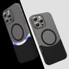 Apple iPhone 16 Pro Kılıf M-Safe Şarj Özellikli Mıknatıslı Zore Duble Kapak