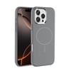 Apple iPhone 16 Pro Kılıf M-Safe Şarj Özellikli Metal Kamera Çerçeveli Zore Edi Silikon Kapak