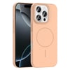 Apple iPhone 16 Pro Kılıf M-safe Şarj Özellikli Zore Ruby Sert Kapak