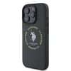 Apple iPhone 16 Pro Kılıf U.S. Polo Assn. Orjinal Lisanslı M-safe Şarj Özellikli Circle ve Double Horse Logolu Deri Kapak