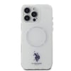 Apple iPhone 16 Pro Kılıf U.S. Polo Assn. Orjinal Lisanslı M-safe Şarj Özellikli IML Double Horse Logolu Ring Kapak