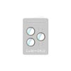 Apple iPhone 16 Pro Max CaseWorld Alloy Two-Color Serisi Lens Koruyucu