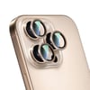 Apple iPhone 16 Pro Max CaseWorld Alloy Two-Color Serisi Lens Koruyucu