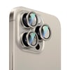 Apple iPhone 16 Pro Max CaseWorld Alloy Serisi Oleofobik Anti Reflective Kamera Lens Koruyucu