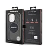 Apple iPhone 16 Pro Max Kılıf AMG Orjinal Lisanslı M-safe Şarj Özellikli IML Baskı Logolu Smoked Kapak
