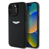 Apple iPhone 16 Pro Max Kılıf Aston Martin Orjinal Lisanslı Victory Dizayn PU Deri Metal Logolu Kapak