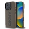 Apple iPhone 16 Pro Max Kılıf DKNY Orjinal Lisanslı M-safe Şarj Özellikli PU Deri Plain Kapak