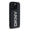 Apple iPhone 16 Pro Max Kılıf DKNY Orjinal Lisanslı Taşlı DKNY Yazılı Metalik Rhinestones PU Deri Kapak