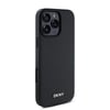 Apple iPhone 16 Pro Max Kılıf DKNY Orjinal Lisanslı M-safe Şarj Özellikli Metal Logolu PU Deri Grained Kapak