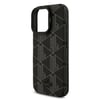Apple iPhone 16 Pro Max Kılıf Lacoste Orjinal Lisanslı M-safe Şarj Özellikli Standlı PU Deri Karışık Monogram Desenli Kapak