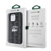 Apple iPhone 16 Pro Max Kılıf Lacoste Orjinal Lisanslı M-safe Şarj Özellikli Mono Vintage Logo Kapak