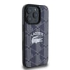Apple iPhone 16 Pro Max Kılıf Lacoste Orjinal Lisanslı M-safe Şarj Özellikli Mono Vintage Logo Kapak