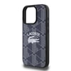 Apple iPhone 16 Pro Max Kılıf Lacoste Orjinal Lisanslı M-safe Şarj Özellikli Mono Vintage Logo Kapak