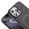 Apple iPhone 16 Pro Max Kılıf M-Safe Şarj Özellikli Kamera Korumalı Zore Elio Sert PC Kapak