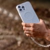 Apple iPhone 16 Pro Max Kılıf M-safe Şarj Özellikli Simli Arka Yüzey Askı Aparatlı Coehl Lumino Kapak
