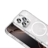 ​Apple iPhone 16 Pro Max Kılıf M-safe Şarj Özellikli Parlayan Simli Saydam Renkli Zore Maris Kapak