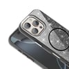 Apple iPhone 16 Pro Max Kılıf Magsafe Şarj Özellikli Parlayan Simli Zore Okso Kapak