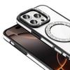 Apple iPhone 16 Pro Max Kılıf Pırlanta Taş Tasarımlı Magsafe Şarj Özellikli Zore Karetta Silikon Kapak