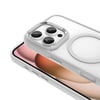 Apple iPhone 16 Pro Max Kılıf Wireless Şarj Özellikli Zore Krom Magsafe Silikon Kapak