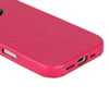 Apple iPhone 16 Pro Max uyumlu, Hakiki Deri, El Yapımı Kılıf, Pembe