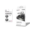Apple iPhone 16 Zore CL-12 Premium Safir Parmak İzi Bırakmayan Anti-Reflective Kamera Lens Koruyucu