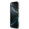 Apple iPhone 17 Air Kılıf DKNY Orjinal Lisanslı M-safe Şarj Özellikli PU Büyük Dikey Logolu Kapak