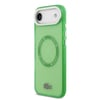 Apple iPhone 17 Air Kılıf Lacoste Orjinal Lisanslı M-safe Şarj Özellikli İkonik Timsah Logolu Buzlu Kapak