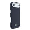 Apple iPhone 17 Air Kılıf Lacoste Orjinal Lisanslı M-Safe Şarj Özellikli PVC Pike Desenli Arka Yüzey İkonik Timsah Dokuma Logolu Kapak
