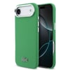 Apple iPhone 17 Air Kılıf Lacoste Orjinal Lisanslı M-Safe Şarj Özellikli PVC Pike Desenli Arka Yüzey İkonik Timsah Dokuma Logolu Kapak