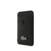 Apple iPhone 17 Air Kılıf Lacoste Orjinal Lisanslı M-safe Şarj Özellikli PU Pike Desenli Metal Logolu Kartlıklı Kapak