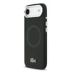 Apple iPhone 17 Air Kılıf Lacoste Orjinal Lisanslı M-safe Şarj Özellikli İkonik Logolu Metal Kamera Çerçeveli Silikon Kapak