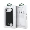 Apple iPhone 17 Air Kılıf Lacoste Orjinal Lisanslı M-Safe Şarj Özellikli PVC Pike Desenli Arka Yüzey İkonik Timsah Dokuma Logolu Kapak