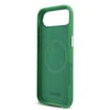 Apple iPhone 17 Air Kılıf Lacoste Orjinal Lisanslı M-Safe Şarj Özellikli PVC Pike Desenli Arka Yüzey İkonik Timsah Dokuma Logolu Kapak
