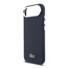 Apple iPhone 17 Air Kılıf Lacoste Orjinal Lisanslı M-Safe Şarj Özellikli PVC Pike Desenli Arka Yüzey İkonik Timsah Dokuma Logolu Kapak