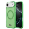Apple iPhone 17 Air Kılıf Lacoste Orjinal Lisanslı M-safe Şarj Özellikli İkonik Timsah Logolu Buzlu Kapak