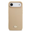 Apple iPhone 17 Air Kılıf Lacoste Orjinal Lisanslı M-safe Şarj Özellikli PU Deri Tasarımlı Karışık Monogram Desenli Kapak