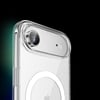Apple iPhone 17 Air Kılıf M-safe Şarj Özellikli Transparan Sert PC Wlons Pita Kapak