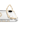 Apple iPhone 17 Air Kılıf M-safe Şarj Özellikli Airbagli Kamera Standlı Zore Azor Kapak