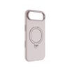 Apple iPhone 17 Air Kılıf M-safe Şarj Özellikli Metal Standlı Sıvı Silikon Lenyes CK223 Kapak