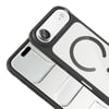Apple iPhone 17 Air Kılıf M-Safe Şarj Özellikli Metal Kamera Çerçeveli Zore Tiko Kapak