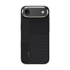 Apple iPhone 17 Air Kılıf M-safe Şarj Özellikli Karbon Fiber Benks Montage Hybrid ArmorPro Kevlar Kapak