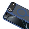 Apple iPhone 17 Air Kılıf Mat Arka Yüzey Wireless Şarj Özellikli Zore Flet M-safe Kapak
